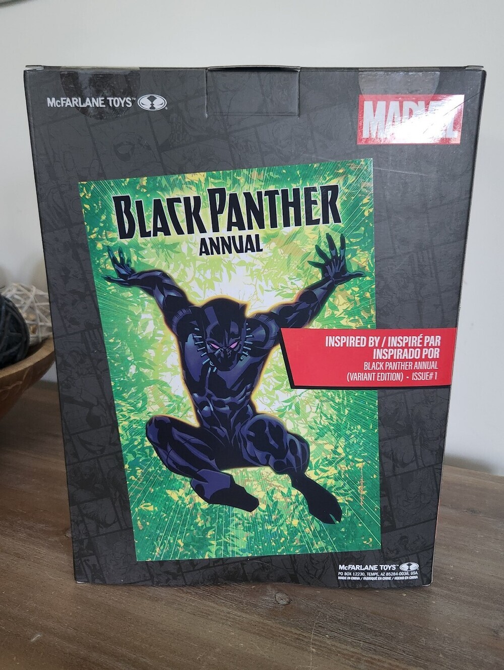 🖤 Marvel Black Panther McFarlane Toys 1:6 Scale Collectible Statue New in Box - Picture 5 of 12